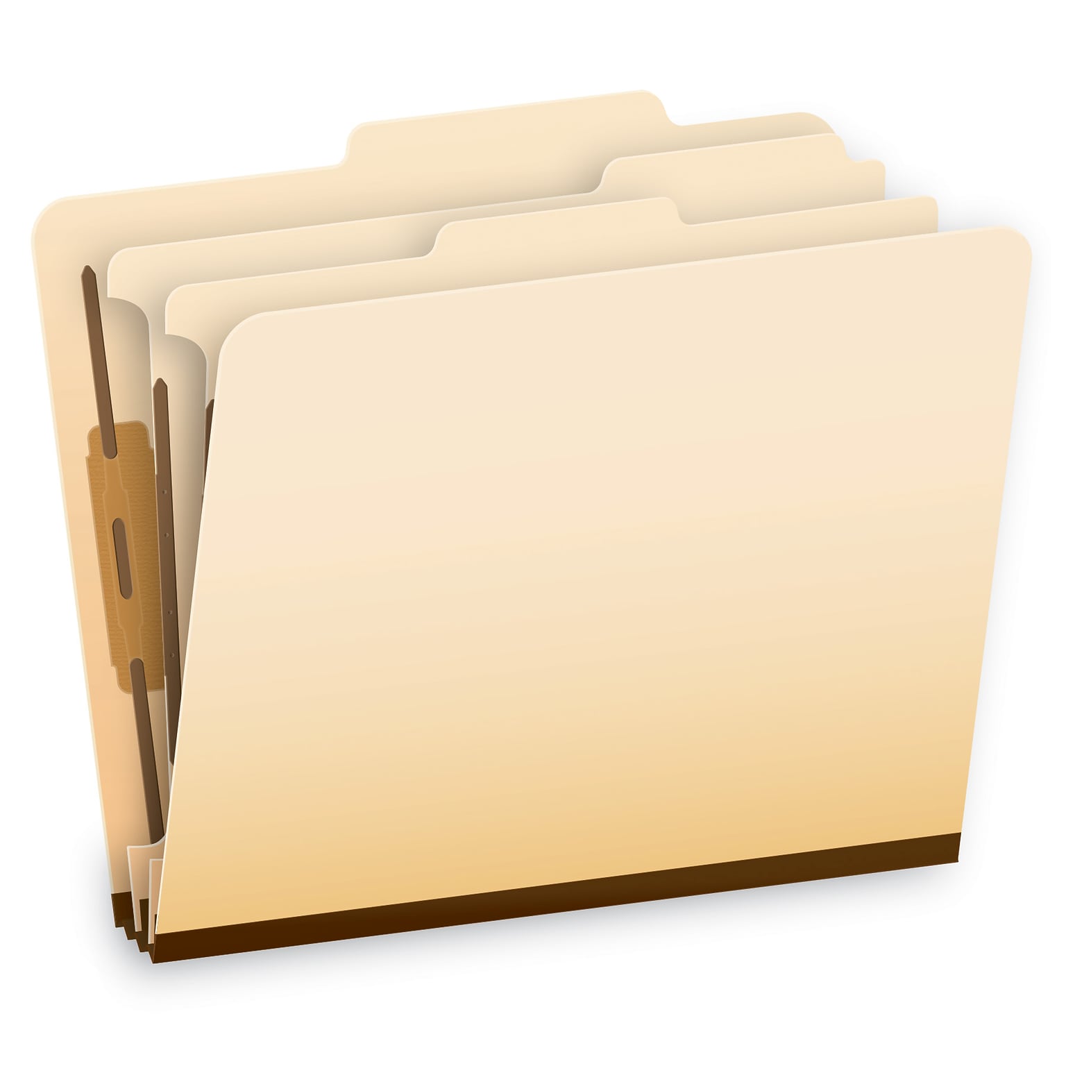 Pendaflex Classification Folder, 2-Dividers, 2 1/2 Expansion, Letter Size, Manila, 10/Box (24000P)