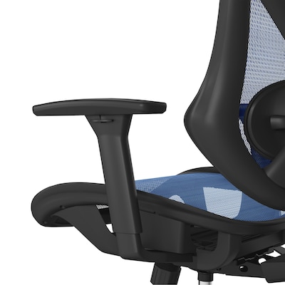 Staples® Dexley Ergonomic Mesh Swivel Task Chair, Blue (UN59375)