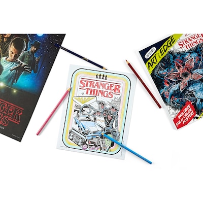 Crayola Art with Edge Stranger Things Coloring Book, 28 Pages, 2/Bundle (BIN040849-8)