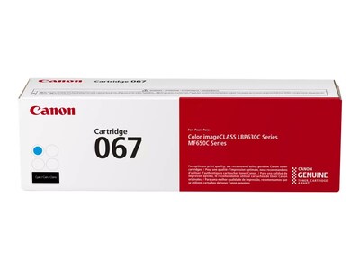 Canon 067 Cyan Standard Yield Toner Cartridge (5101C001)