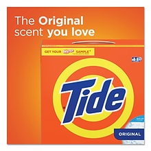 Tide Ultra HE Powder Laundry Detergent, Tide Original, 68 Loads, 95 oz., 3/Carton (84997)