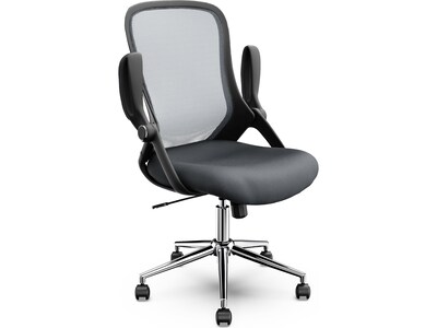 Click365 Ergonomic Fabric/Mesh Swivel Task Chair, Gray (CCHR10003B)