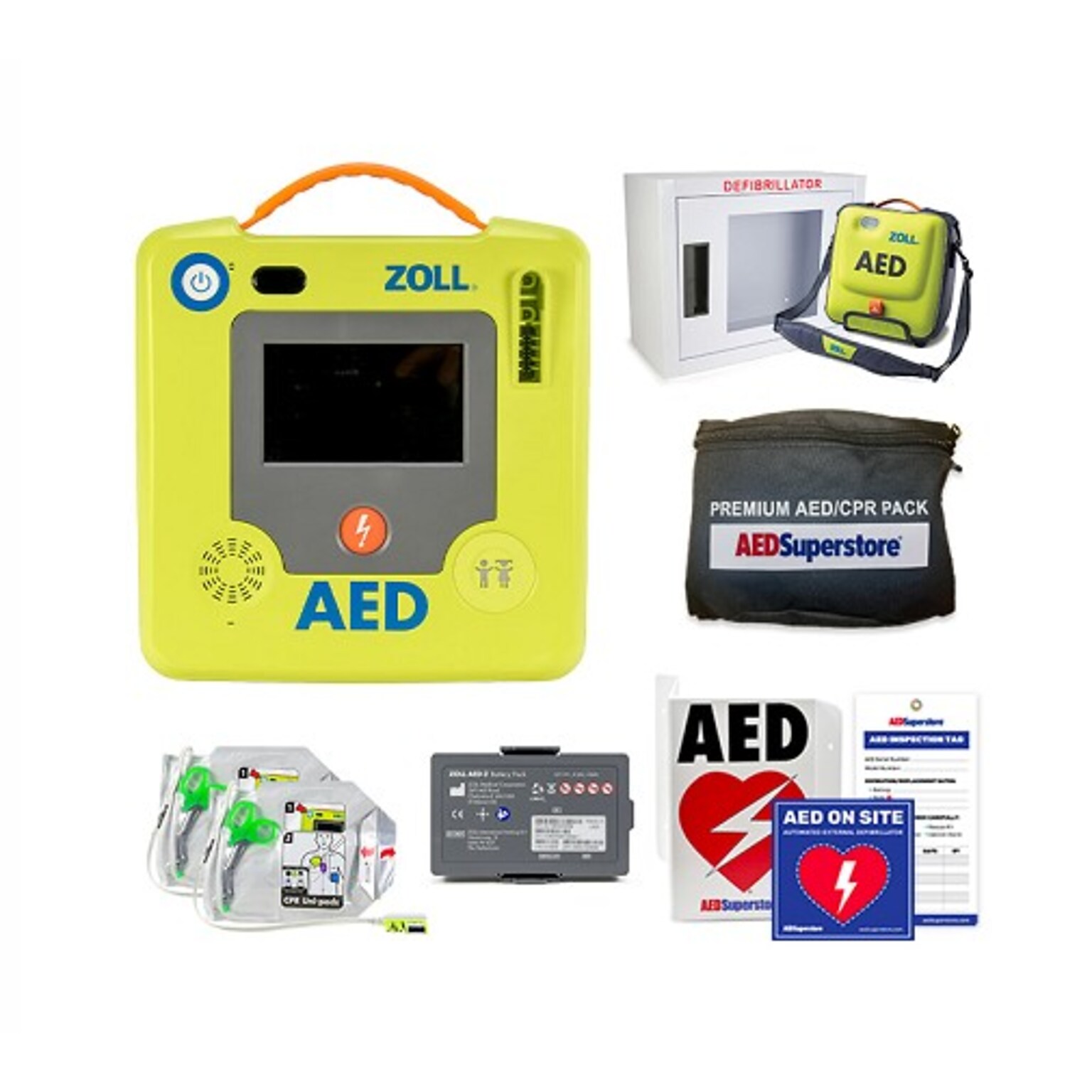 ZOLL AED 3 Package Defibrillator (SVP-AED3F-B)