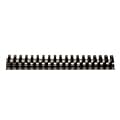 Fellowes Plastic Binding Combs, Oval, Black, 2, 500 Sheets, 40/Pack (52369)