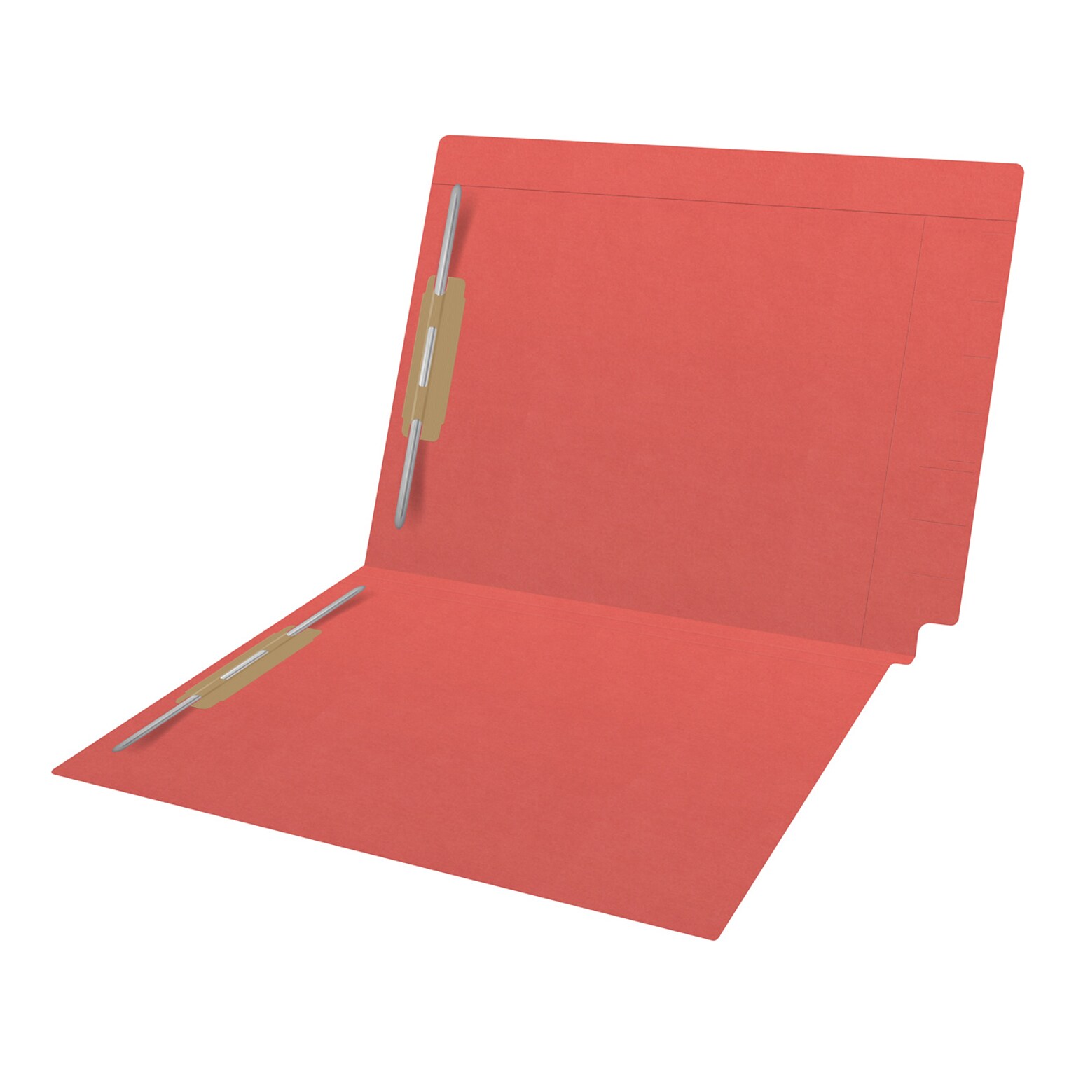 Medical Arts Press Reinforced Classification Folder, 1 3/8 Expansion, Letter Size, Orange, 50/Box (S-09484-ORG)