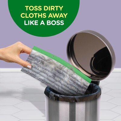 Swiffer Sweeper TRAP+ LOCK Wet  Cloth Refills, Open-Window Fresh, 12/Box (95531)