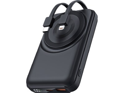 Centon Magnetic Wireless USB Type-C Power Bank, Black (OB-MSPBC2)