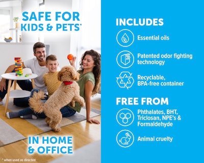 Bright Air Max Scent Gems Solid Air Freshener, Cool & Clean Scent, 12 oz., 6/Carton (BRI900228CT)