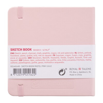 Talens Art Creation 4.7" x 4.7" Sketch Book, 80 Sheets/Book, 5/Bundle (TLN9314014M-5)