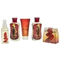 Freida and Joe French Vanilla Fragrance Spa & Skin Care Gift Set in Natural Wood Curio (FJ-32)