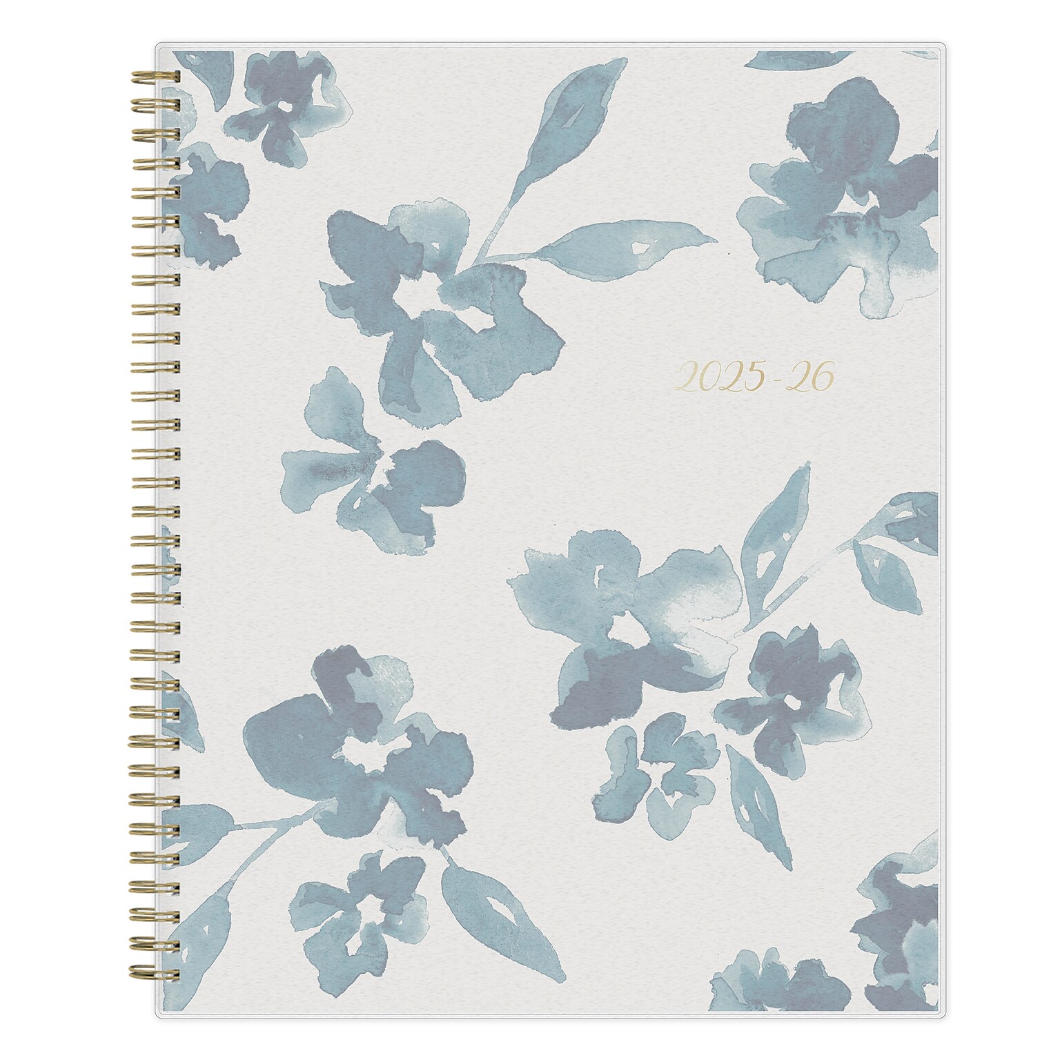 2025-2026 Blue Sky Bakah Blue 8.5 x 11 Academic Year Weekly & Monthly Planner, Plastic Cover, Multicolored (131951-A26)