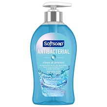 Softsoap Antibacterial Liquid Hand Soap, Cool Splash, 11.25 Oz. (US07327A)