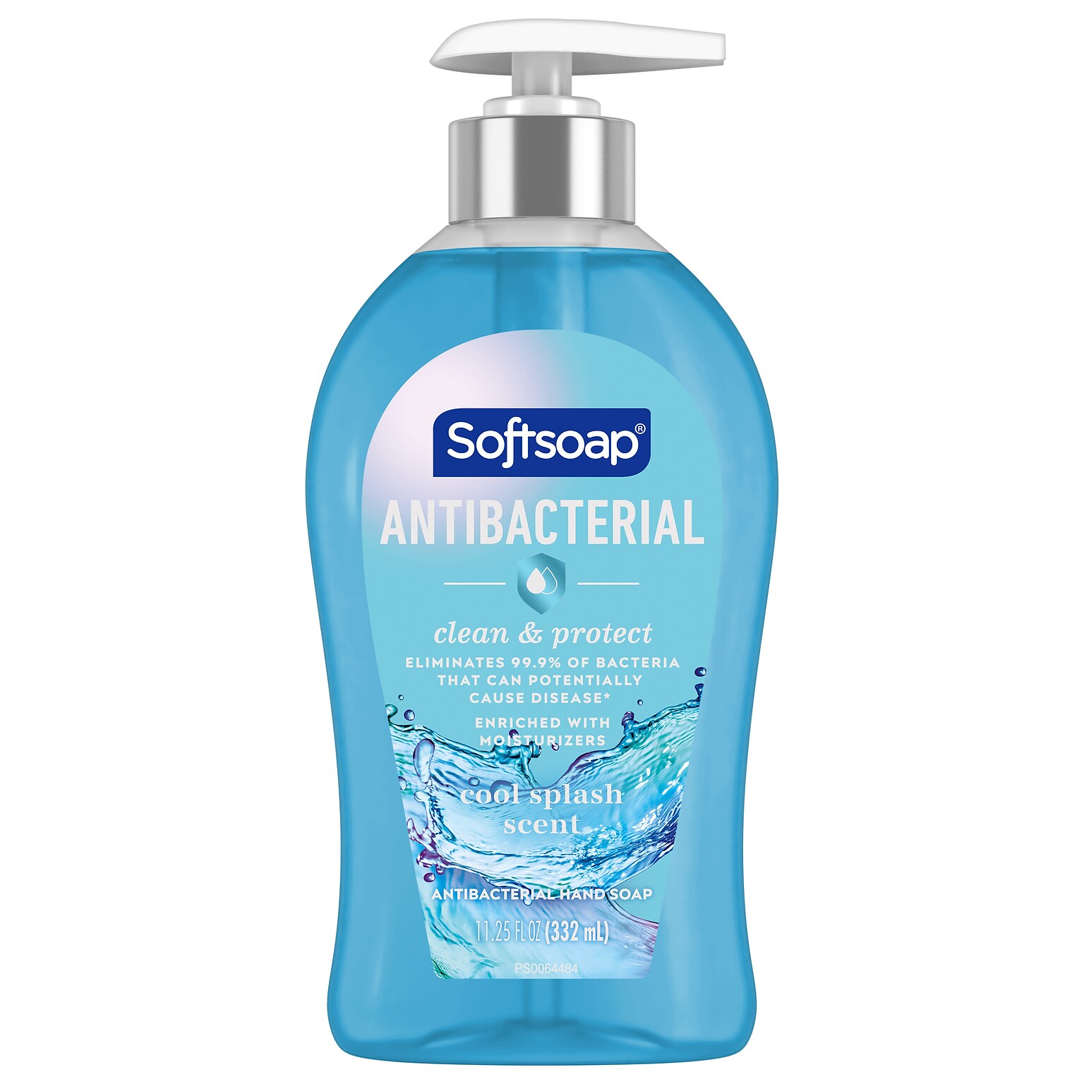 Softsoap Antibacterial Liquid Hand Soap, Cool Splash, 11.25 Oz. (US07327A)