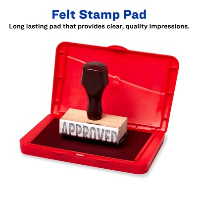 Carters Stamp Pads, Red Ink (21071-CT)