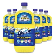 Fabuloso Antibacterial Multi-Purpose Cleaner, Sparkling Citrus Scent, 48 oz. Bottle, 6/Carton (CPC98