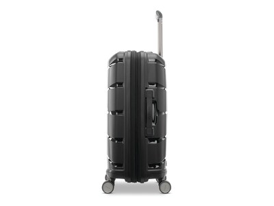 Samsonite Outline Pro 23" Hardside Carry-On Suitcase, 4-Wheeled Spinner, TSA Checkpoint Friendly, Midnight Black (137393-1548)