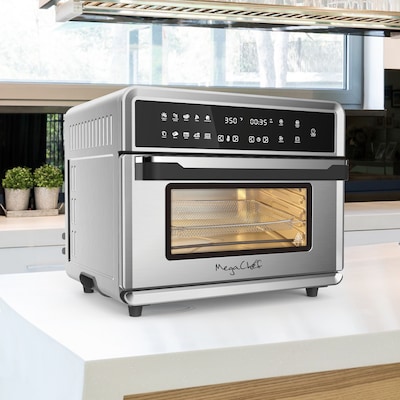 MegaChef Multi-Function Toaster Oven, Silver (937114320M)