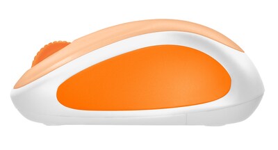 Logitech Design Limited Edition Wireless Ambidextrous Optical USB Mouse, Light Orange (910-007794)