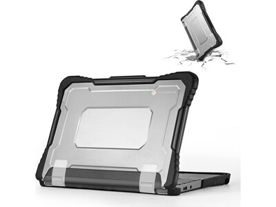 TechProtectus ShockProof 11.6 Laptop Case for 100e/100w Gen 4 Chromebook, Shock-Absorbing, Black (TP-LN100EW-G4)