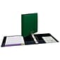 Avery Durable 2" 3-Ring Non-View Binders, Slant Ring, Green (27553)