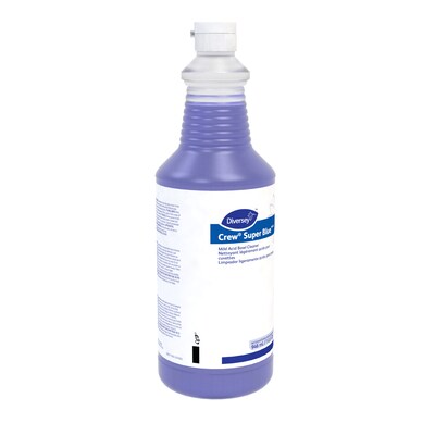 Crew Super Blue Spray Mild Acid Bowl Cleaner, Citrus Scent, 32 oz., 12/Carton (94476081)