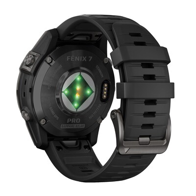 Garmin fenix 7 Pro Smart Watch, 47 mm, Carbon Gray & Black (GRM0277710)