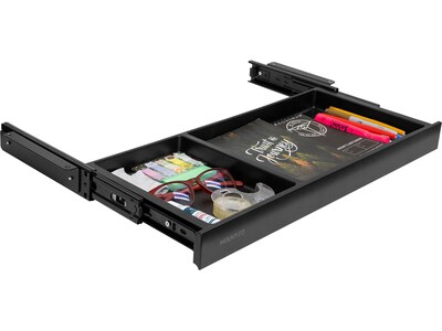 Mount-It! 2H x 21W Under-Desk Drawer, Black (MI-7294BLK)