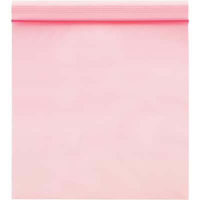 4 x 6 Reclosable Poly Bags, 4 Mil, Pink, 1000/Carton (PBAS2120)