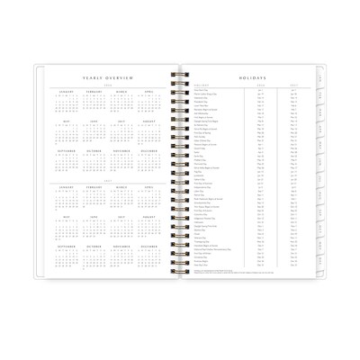 2026 Blue Sky Green Earth Freya Lilac 5" x 8" Calendar Year Weekly & Monthly Planner, Plastic Cover (153758)