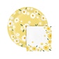 Creative Converting Sweet Daisy Party Plates and Napkins Kit, Yellow/White (DTC9128E2G)