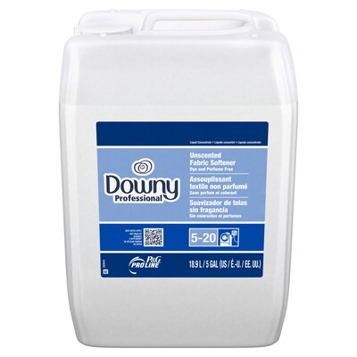 P&G ProLine Downy Professional Fabric Softener, Unscented, 640 oz. (70679)