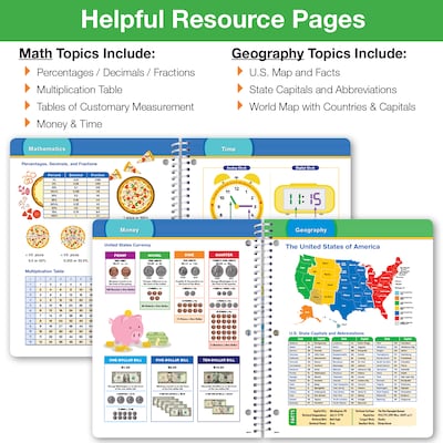 2026-2027 Global Printed Products Teamwork 8.5" x 11" Academic Year Weekly & Monthly Student Planner, Paperboard Cover