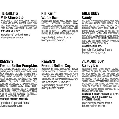Hershey Assorted Flavored Candy Bulk Bag, 41.13 oz., 100 Pieces (HEC45884)