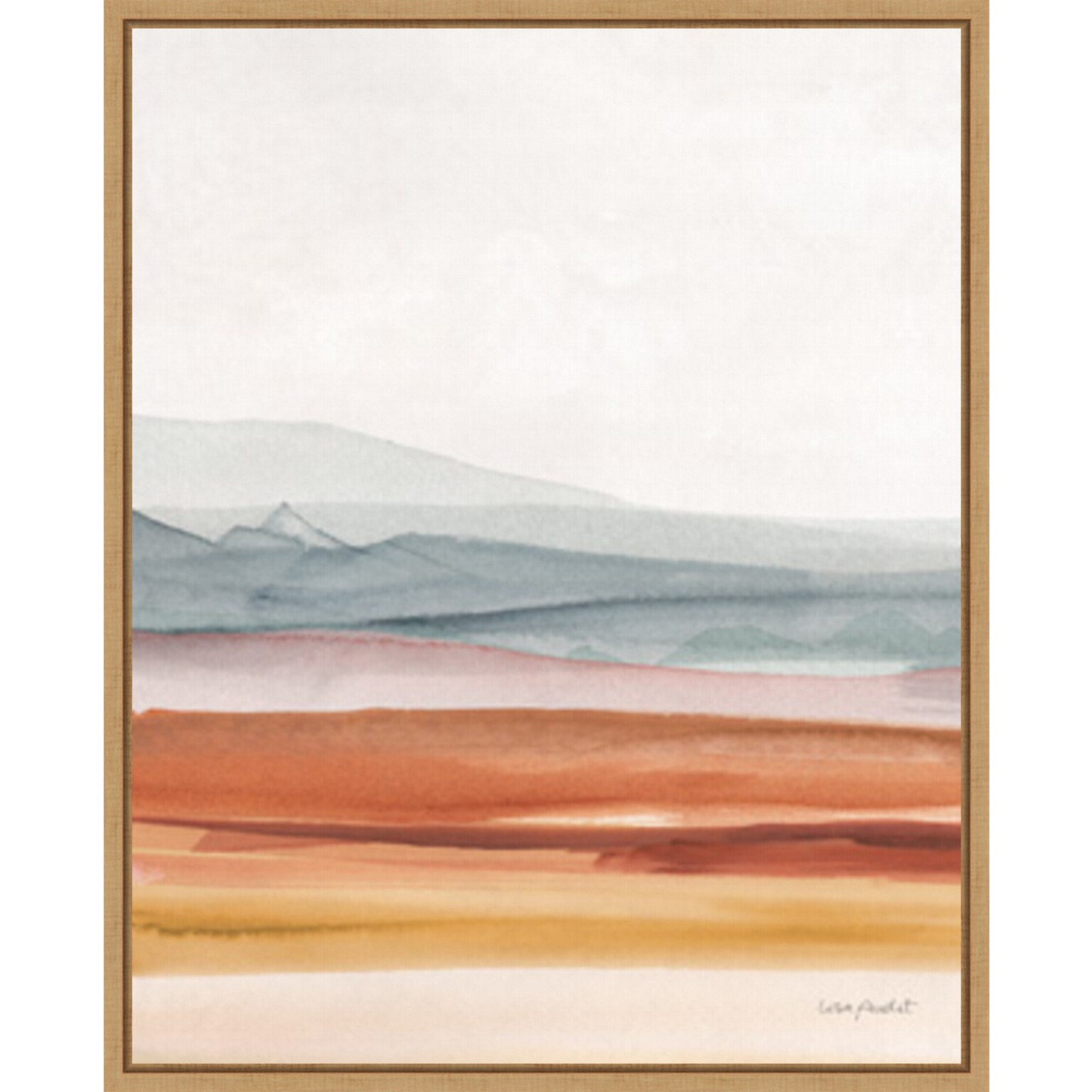 Amanti Art Sierra Hills 03 by Lisa Audit Framed Canvas Wall Art Print, 23 x 28 (A42675515967)