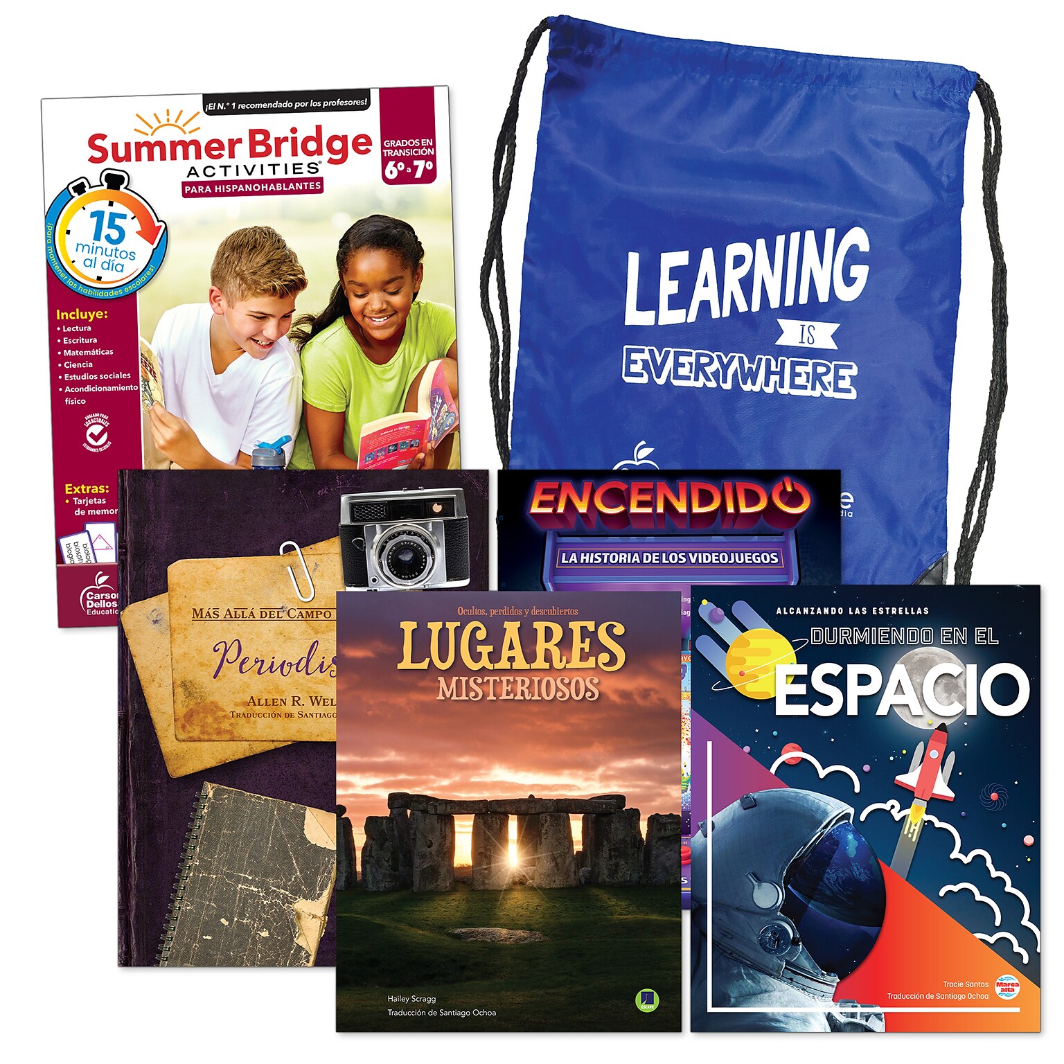 Summer Bridge Activities Spanish Grade 6-7 Workbooks, 6/Set (CD-145442)