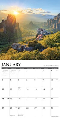 2026 Willow Creek Greece 12" x 12" Monthly Wall Calendar (51382X)