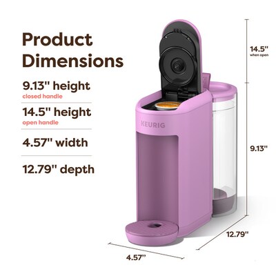 Keurig® K-Mini Mate Plus Single-Serve K-Cup Pod Coffee Maker, Wild Orchid (5000390178)