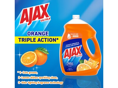 Ajax Ultra Dish Soap Refill, Orange, 145 oz. (61034144)