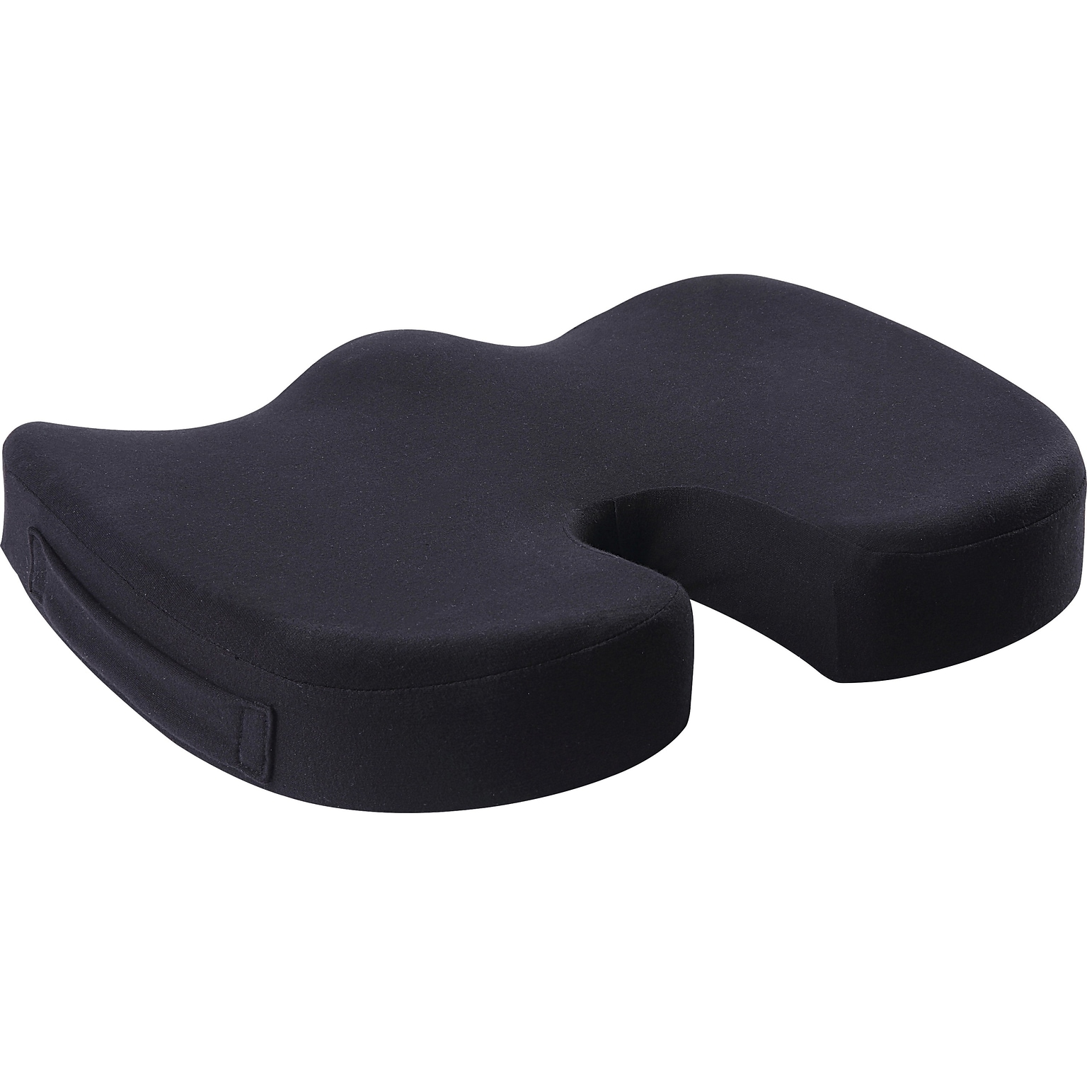 Lorell Foam Butterfly-Shaped Seat Cushion, Black (LLR18307)