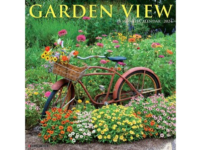 2024 Willow Creek Garden View 12 x 12 Monthly Wall Calendar (33609)