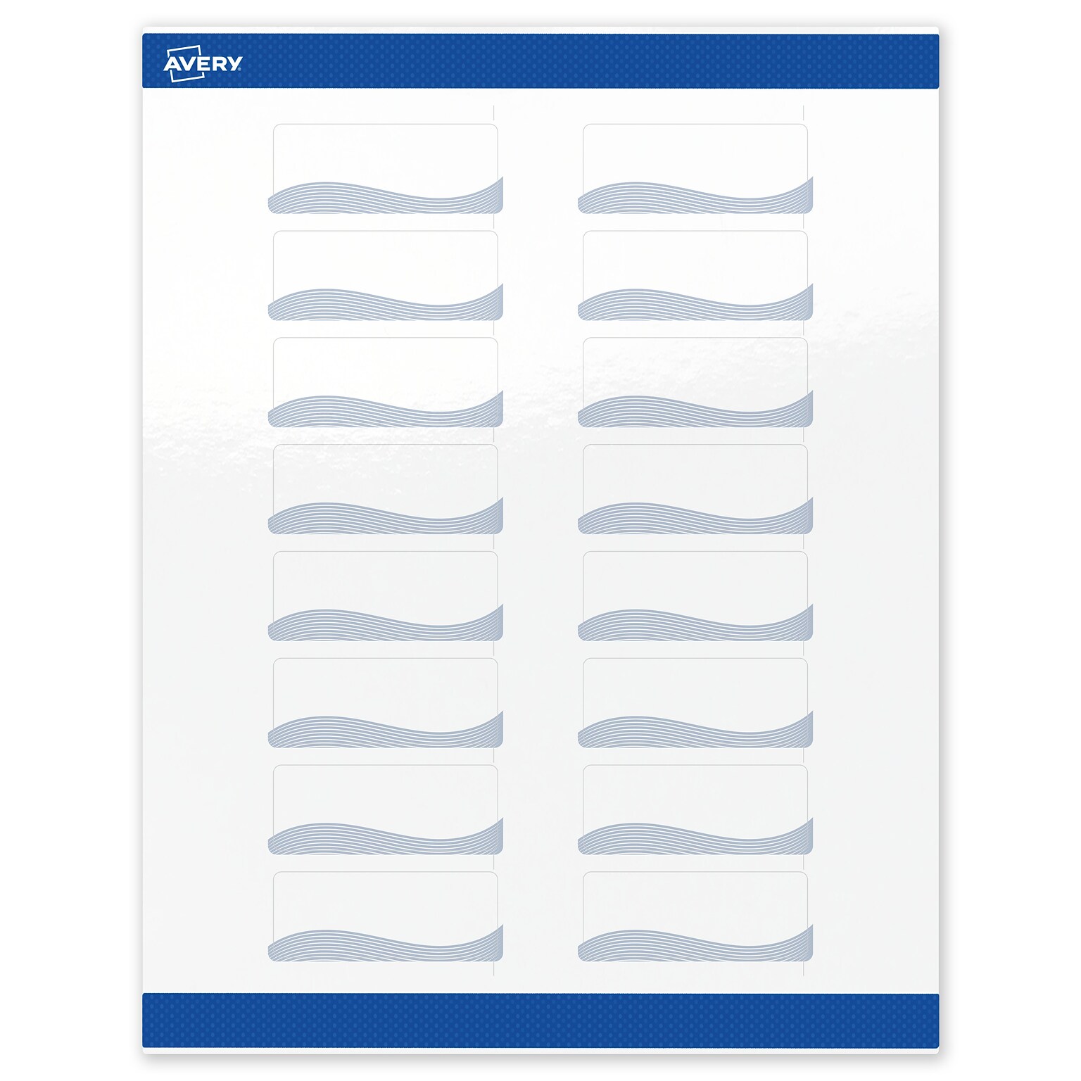 Avery Laser/Inkjet Rectangle Multipurpose Labels, 1 x 2-5/8, White, 160/Pack (S00-ETX)