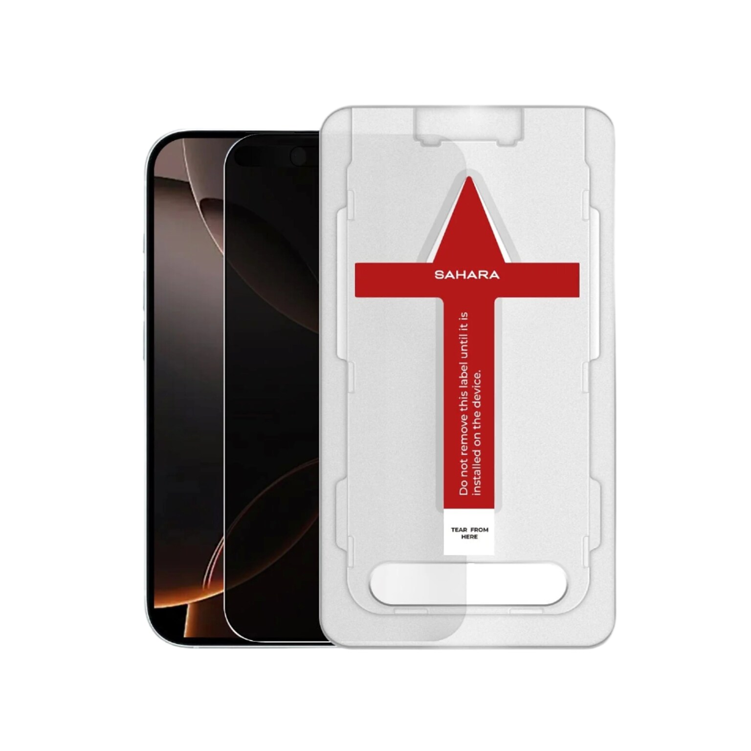 SaharaCase ZeroDamage Tempered Glass Privacy Filter & Screen Protector for iPhone 16 Pro Max (ZD00158)