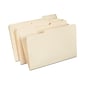 Staples File Folder, 1/3 Cut Tab, Legal Size, Manila, 100/Box (163360/TR56680)
