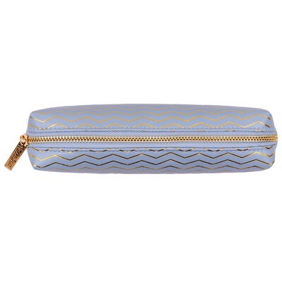 Pukka Pad Zipper Pencil Case, Blue, 3/Bundle (PUK9981BEHZE-3)