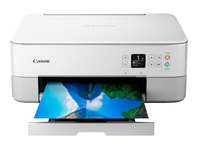 Canon PIXMA TS6420a Wireless Color Inkjet Printer, All-In-One, Print, Scan, Copy (TS6420A WHITE)
