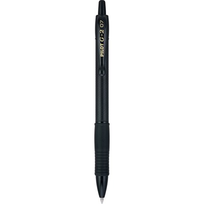 Pilot Pilot G2 Edge Retractable Gel Pen, Fine Point, 0.7mm, Black Ink, 36/Pack (8469)