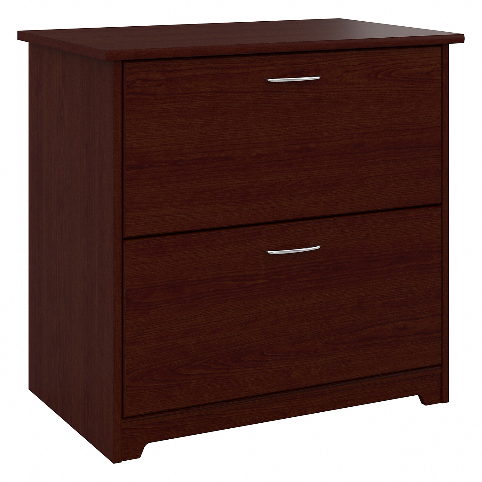 Bush Furniture Cabot Lateral File Cabinet, Harvest Cherry (WC31480)