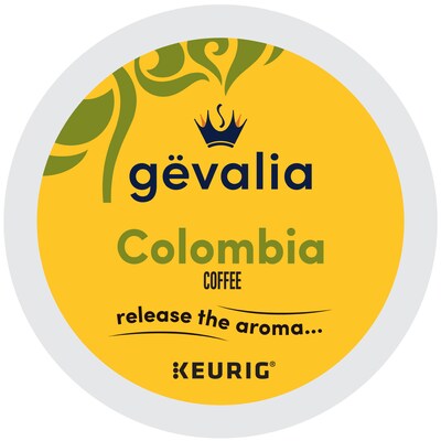 Gevalia Colombian Coffee Keurig® K-Cup® Pods, Medium Roast, 24/Box (5304)