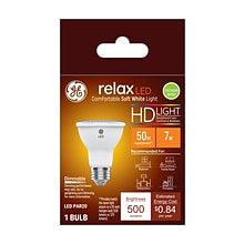 GE Relax HD 7-Watt Soft White LED Outdoor Floodlight Bulb (45441)