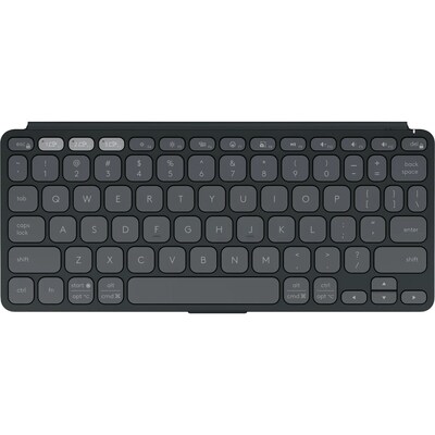 Logitech Keys-To-Go 2 Fabric Keyboard with Built-in Cover for iPadOS Devices, Graphite (920-012866)